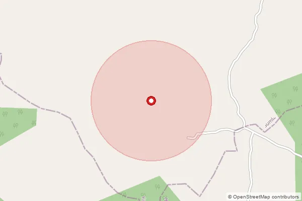 Map showing approximate area covered by Pincode 835211 — Sahpur Bo, Simdega