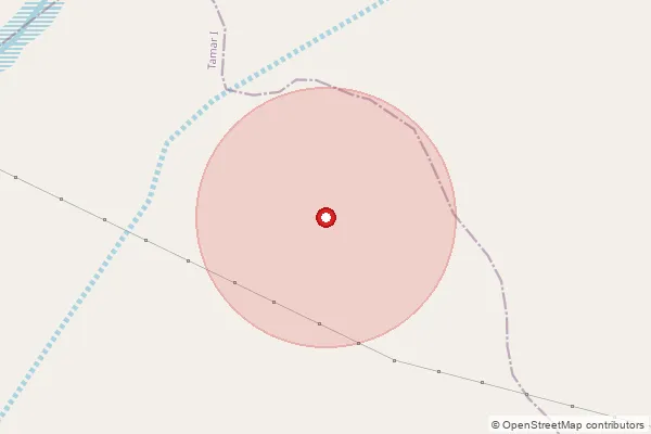 Map showing approximate area covered by Pincode 835225 — Amlesha Bo, Ranchi