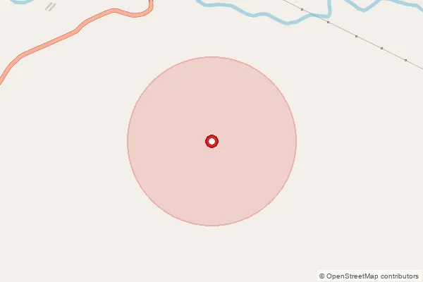 Map showing approximate area covered by Pincode 835235 — Rengari Bo, Simdega