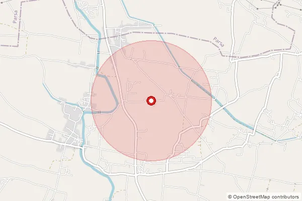 பின்கோடு 841222 — Fursatpur Branch Office, Saran ஆல் உள்ளடக்கப்பட்ட தோராயமான பகுதியைக் காட்டும் வரைபடம்