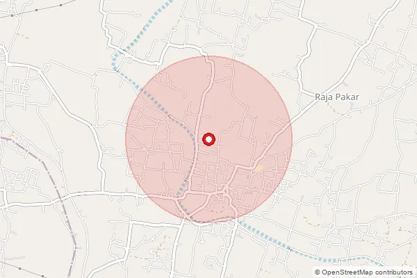 পিনকোড 844124 — Senduari Branch Office, Vaishali দ্বারা আচ্ছাদিত আনুমানিক এলাকা দেখানো মানচিত্র