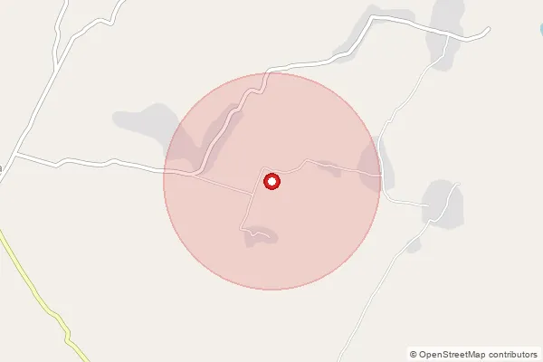 Map showing approximate area covered by Pincode 845436 — Madhuwahan Brit Bo, Purbi Champaran