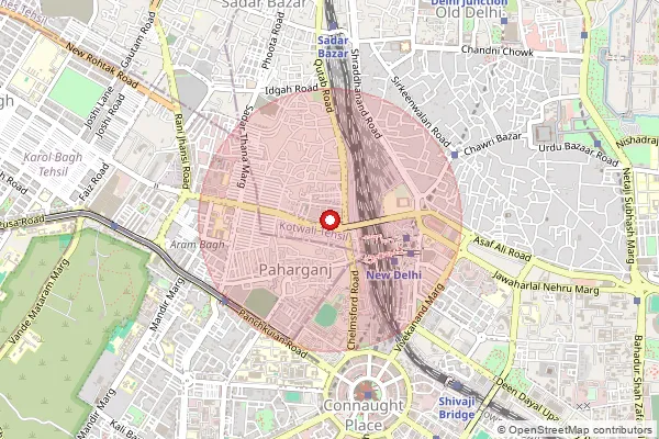 Map showing approximate area covered by Pincode 900056 — 1cbpo, Kushi Nagar
